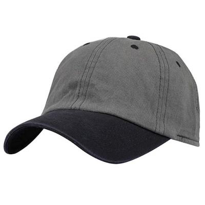 China COMMON OEM Two Tone Dad Hat For Men's Casual Adjustable Baseball Cap Soft Single Sun Visor Covers Custom Made for sale