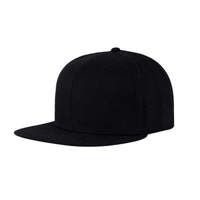 China 2022 COMMON Flat Panel Baseball Cap Bill Hats Solid Flat Brim Adjustable Hip Hop Snapback Hats Custom 6 for sale