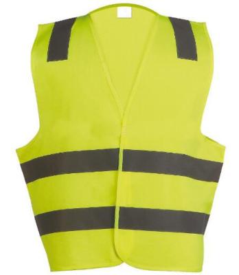 China Water Proof ID Pockets Reflective Zipper High Visibility Safety Vest for sale