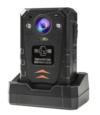 China Built-in Portable Siren Camera 4G GPS Live Streaming AES256 WiFi Security Police Body Camera for sale