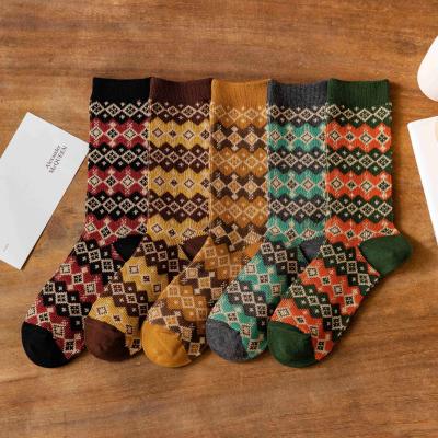 China Five QUICK DRY colors for women's tube socks in autumn and winter for sale