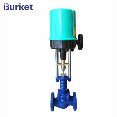 China PN40 Electric proportional Control globe Valve for dyeing pipelines for sale