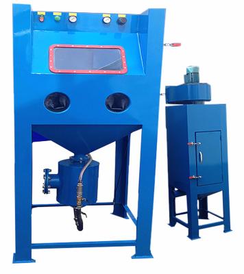 China Abrasive Rust Blast High Pressure Sand Blasting Cleaning Cabinet For Sale for sale