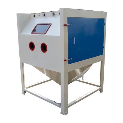 China Building material stores surface cleaning 800l recycle mold sand blaster price for sale