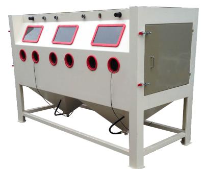 China Building Material Stores Large Dry Manual Sand Blasting Cabinet for sale