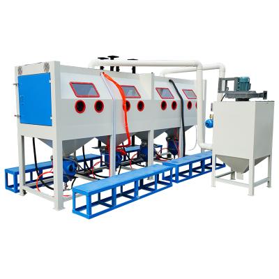 China Building Material Shops Large Cabinet Pressure Pot Sandblasting Machine For Sale for sale