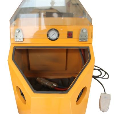 China Mini Building Material Stores Portable Sand Blasting Cabinet for sale