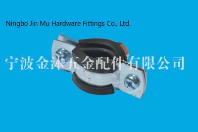 China 3 / 4 Inch Galvanised Pipe Clamps , Wall Pipe Fixing Stainless Steel Pipe Clamps And Brackets for sale