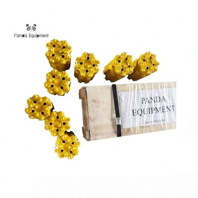 China Gold Color Stone Drill Bits T38 T45 T51 76mm 89mm 102mm Thread Button Bit R32 45mm for sale