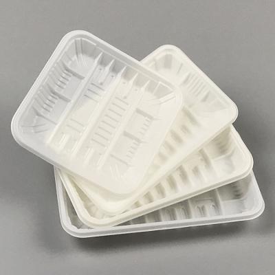 China 100% Biodegradable Restaurant, Green Food Packets, Pla Biodegradable Dish, Pla Lunch Box With Cover for sale