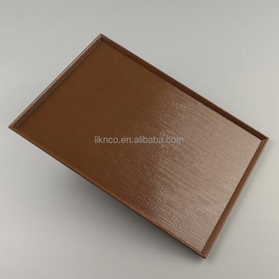 China ABS Rotatable Serving Trays Size 1/2 ABS Anti-Skid Half Tray Serving Tray Airline Tray for sale