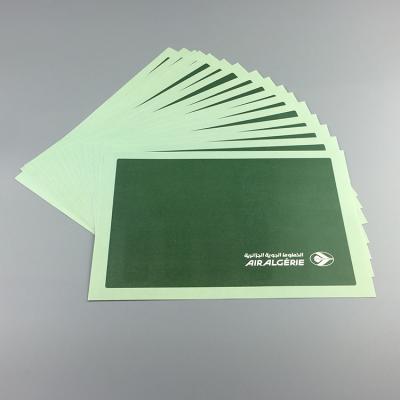 China Sustainable Anti-Slip Traymat, Paper Tray Mat, Airline Tray Mat for sale