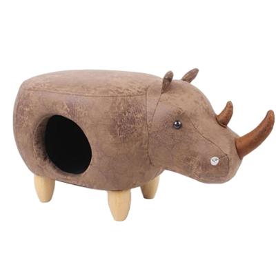 China Breathable Hot Sale Cheap Custom Made Cat House With Animal Shape Stool for sale