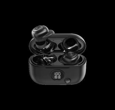 China In-Ear Mini Waterproof and Wireless Earbuds LED Display Noise Reduction TWS Mobile Phone Wireless Earphone for sale