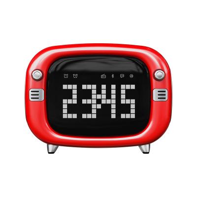 China SOAIY S-86 Premium Wireless Sound Clock Speaker Wireless Clock Display for sale