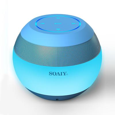 China LED Blinking Light Mood S-45 Lamp Touch LED Portable Wireless Speaker Mini Speaker for sale