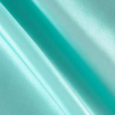 China 2020 Qood quality mint color fluorescent taffeta fabric for evening and bridal dress for sale