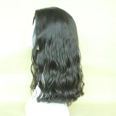 China Jewish Wavy Natural Wavy Wigs In Brazilian Hair 22Inch Wholesale Price for sale