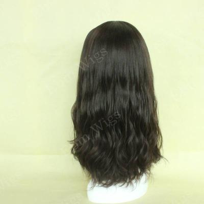 China Ebmwigs Wavy Wholesale Unprocessed Hair Band Jewish Fall Wigs With Head Band Grips/Wigs for sale