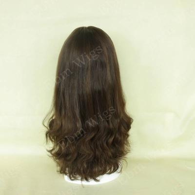 China Qingdao Ebmwig Muiltidirectional Wavy Brazilian Hair Jewish Wig for sale