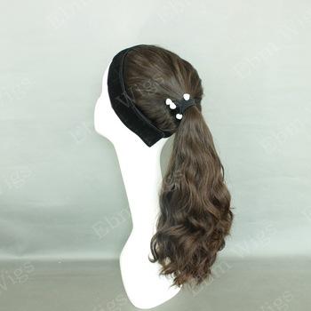 China Water Wave EBM Ponytail Hair European Hair Kosher Jewish Wig for sale