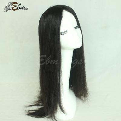 China Wholesale Price Silky Straight Good Quality Brazilian Hair Wave Virgin Human Hair Topper Whopper for sale