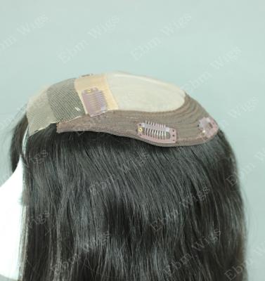 China Straight 26 Inch Half Inch Style #4 Straight European Hair Wig, Topper, Hair Topper Wig for sale