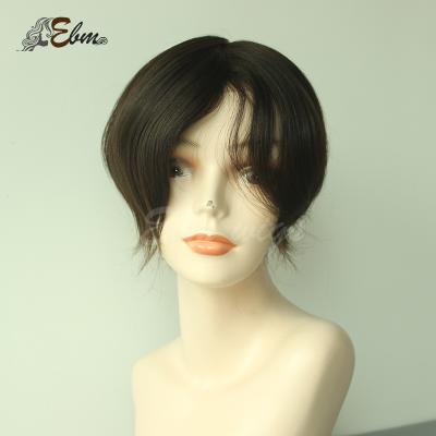 China #2 Wholesale Straight 6 Inch Men Hairpiece for sale