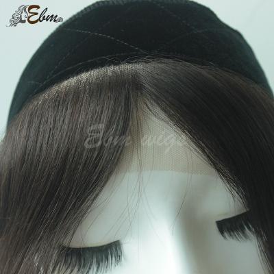 China Transparent Virgin Lace Headbands Lace Wig Cap Brazilian Human Hair Lace Grips for sale