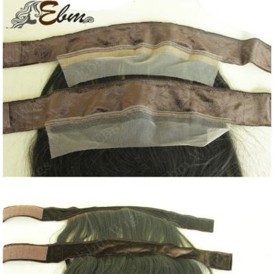 China New Ebm Stock European Hair Wig Grip Hair Lace Head Band Iband Lace Up Wig Grips for sale