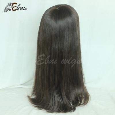 China Full Wave Ebm Wigs Handtied Wigs 100%Virgin Brazilian Hair Silky Straight Stock Jewish Cuticle Aligned Brazilian Hair for sale