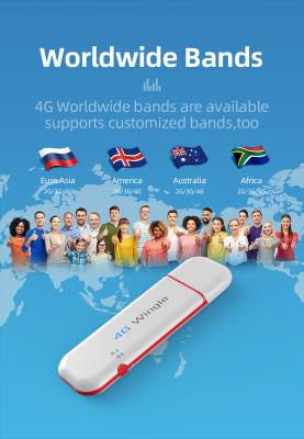 中国 2.4GHz USB 4G WIFIのドングル150のMbps ZTEのチップセットのセリウムROHS 販売のため