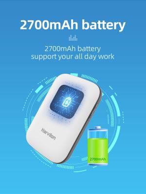 Cina 2100mAh router 150Mbps della batteria FDD TDD LTE 4G MIFI con lo schermo del LED in vendita