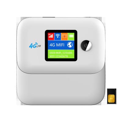 China Bolsillo portátil desbloqueado MiFi inalámbrico del router de 4G WIFI con la pantalla LCD de Sim Card Slot en venta