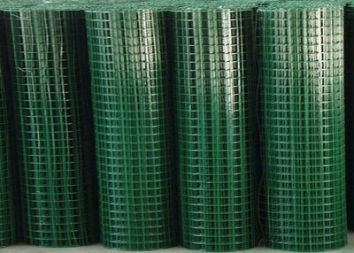 Chine Le PVC vert a enduit le projet de construction soudé de Mesh High Tensile Strength For de fil à vendre