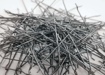 China 0.5mm Cold Drawn Steel Fiber , Loose Hooked End Steel Fiber Reinforcement for sale