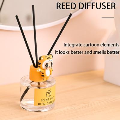 China Home Office Hotel Wholesale Design Reed Diffuser Home Decor Air Freshener New Combining Cute and High Quality Cartoon Reed Diffuser for sale