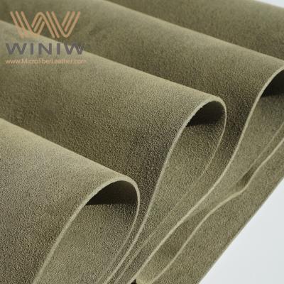 China Waterproof Microsuede Upholstery Fabric Microfiber Suede Artificial Leather for sale