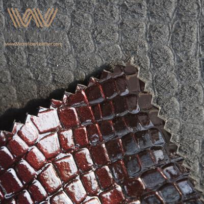 China Looks Eco Waterproof Luxury Faux Crocodile Skin Leather Material For Bags And Purse for sale