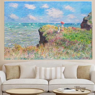 China Wall Hanging Paintings Waterproof Natural Pastoral Scenery Landscape Landscape Paintings Home Theme Decor Crystal Porcelain Painting for sale