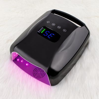 China 2021 Cordless Shape Very Popular Chargeable Nail RED Light With Long Battery Working Time Up To 12 Hours Fast Curing Thumb LED UV Lamp for sale