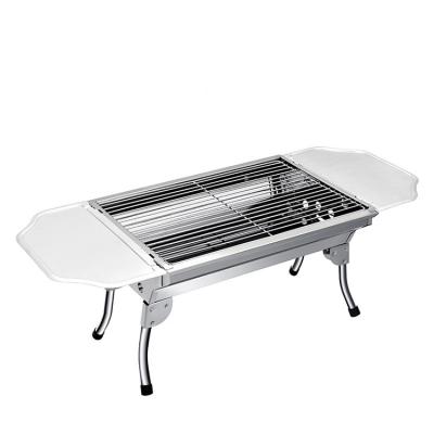 China HYL Height Adjustable Hot Selling Tool Folding Rack Stainless Steel Portable Outdoor Camping Grill for sale