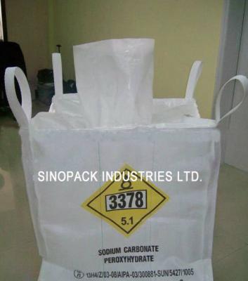 China 1 Ton UN FIBC U - Panel Duffle Top Virgin PP Woven Big Fibc Bulk Bag for sale