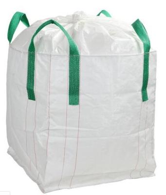 China SGS Approval Cross Corner FIBC Bulk Bag 2500 LBS Capacity Circular Big Bag Sack for sale