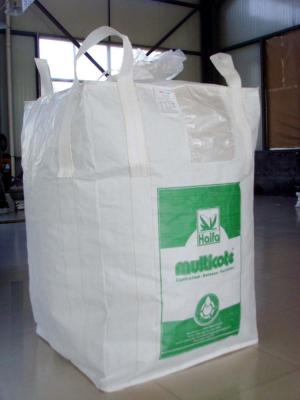 China White Black Bulk Food Grade FIBC Bag Big Ventilated Pp Woven Bag for sale