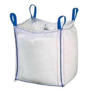 China Container Big Bulk Jumbo Fibc Bags 1 Ton 1.5 Ton  2 Ton With Nylon Webbing Lifting for sale