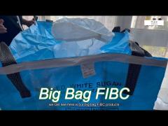 environmental recycled fully belted big bag fibc two ton four loop