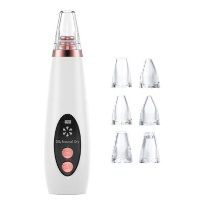 China 6 Different Heads 6 Vacuum In 1 Pore Cleaner Extractor De Espinillas Productos De Belleza Blackhead Remover Vacuum for sale