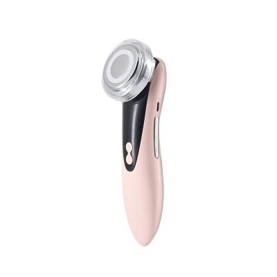 China Wrinkle Remover Photon Skin Massager Red Light Wrinkle Removal Electric Hot Cold Sonic Face Skin Care SPA Device for sale