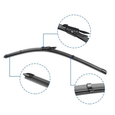 China Car Front Windshield Wiper Windscreen Wiper Windshield Wiper Blade Soft Universal for sale